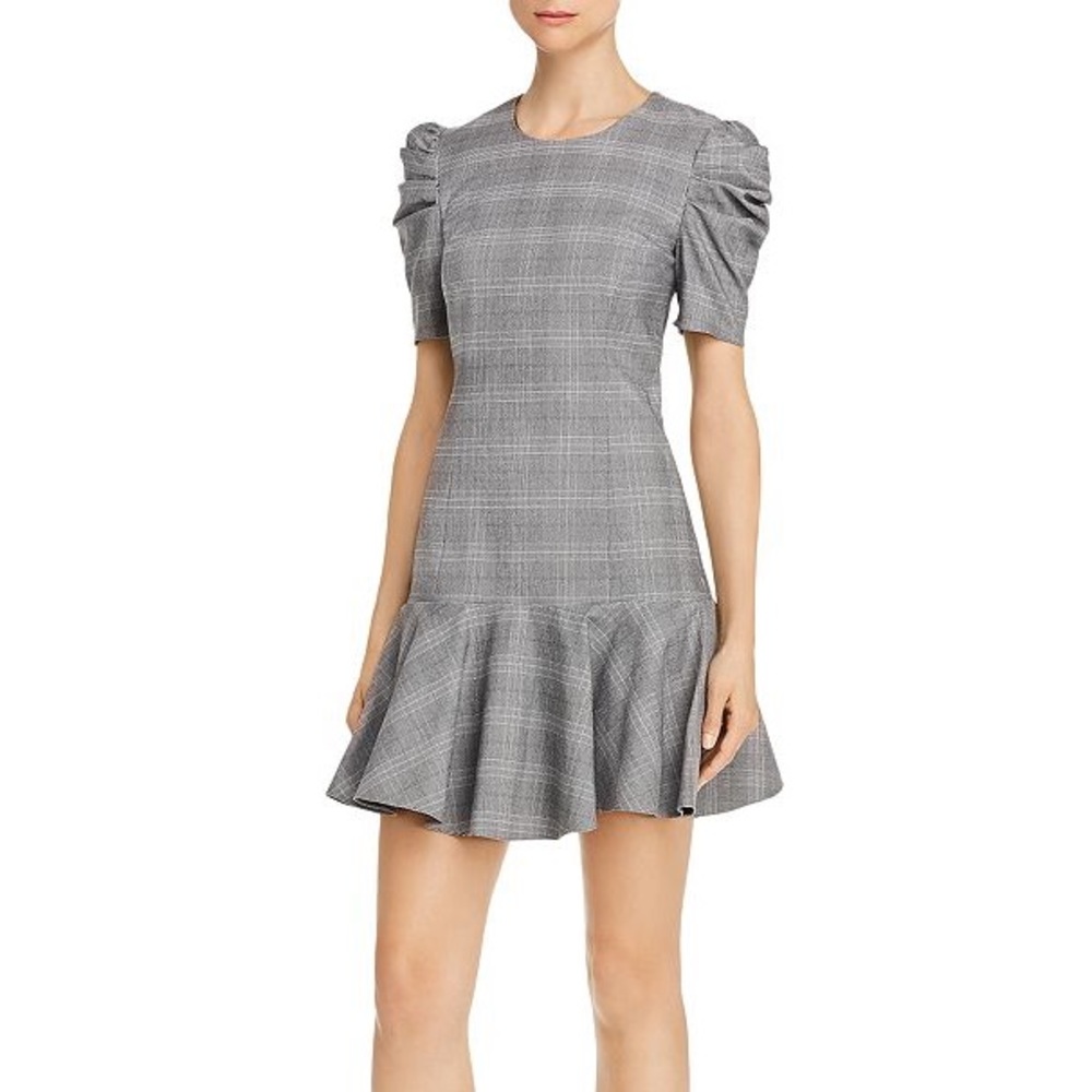 Amanda Uprichard Bekah Plaid Dress Medium M NWOT